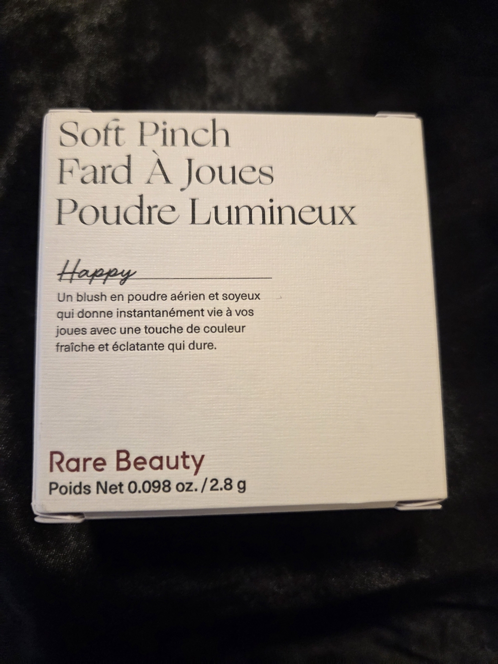 Rare Beauty Soft Pinch Blush — Happy (White Box)